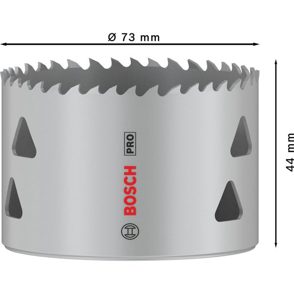 Bosch PRO Multi Material Lochsäge 73 mm mit Gewinde - 2608901525