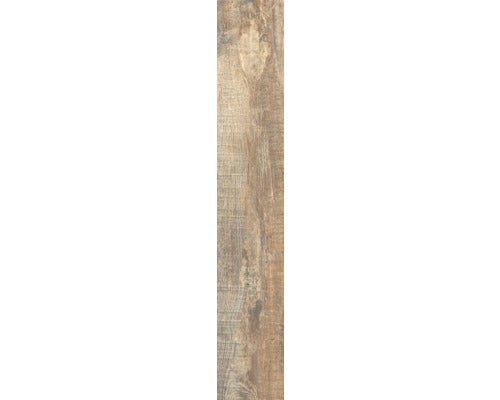 Wand- und Bodenfliese Chalet 2.0 mahogany red 20x120 cm matt rektifiziert