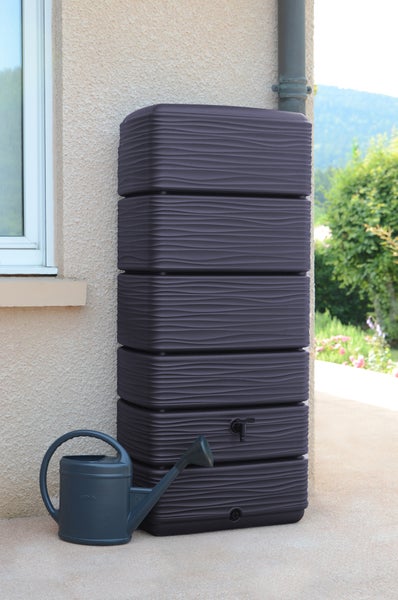 Ondis24 Regentonne Wandtank Eco 300 graphit anthrazit