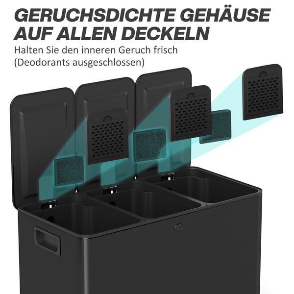 Unterschrank aus Bambus mit offenem Design und zwei Türen unter einem Aufsatzwaschbecken