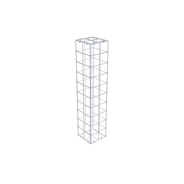 Gabione 100 cm x 20 cm x 20 cm (L x H x T), Maschenweite 10 cm x 10 cm, C-Ring