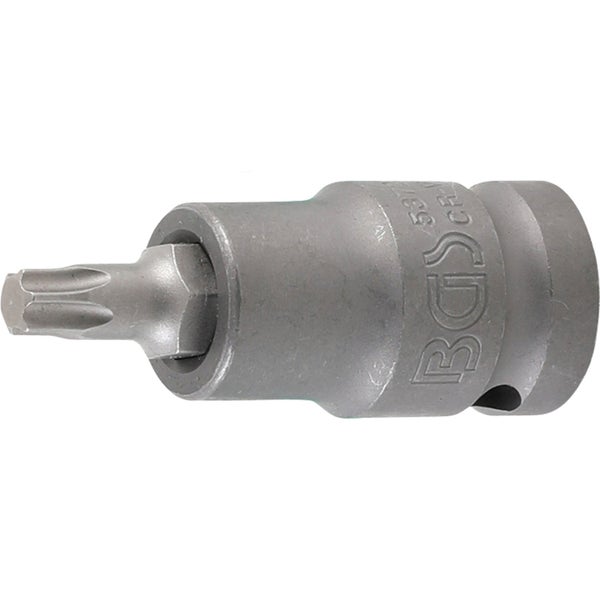 BGS Kraft-Bit-Einsatz Antrieb Innenvierkant 12,5 mm (1/2) T-Profil (für Torx) T40 - 5372