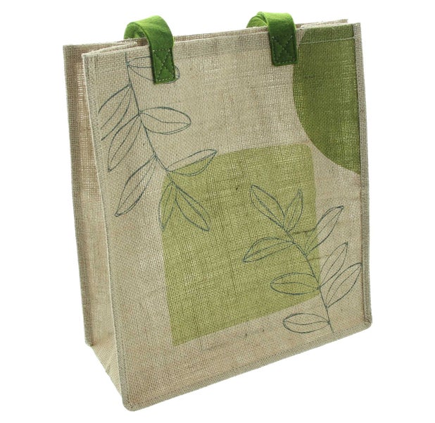 FRANK FLECHTWAREN | Tasche Green Nature, JUTE, BAUMWOLLE, 35 x 15 x 40 cm
