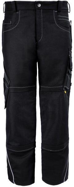 Schwarze Arbeitshose mit Taschen