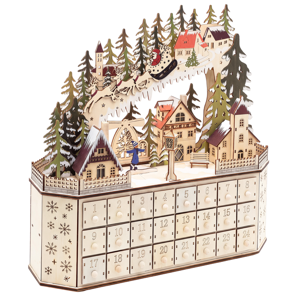 Weihnachtsdekoration LED JOKELA 45 cm Adventskalender | HORNBACH