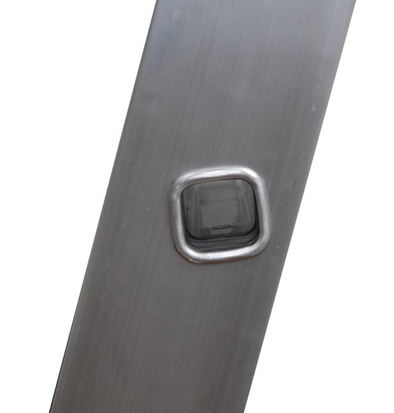 Detailansicht einer Aluminium Leiterholm Verbindung