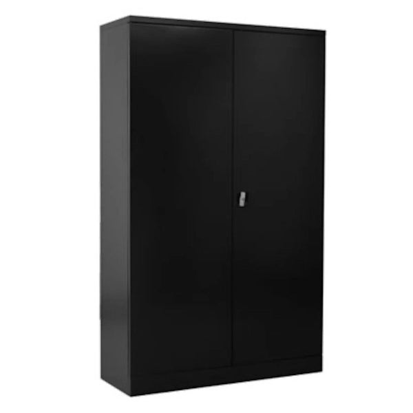 PROREGAL Stahlschrank Bee 6 Fachböden HxBxT 195 x 120 x 42 cm Pulverbeschichtetes Fachbodenmaterial Anthrazit & Anthrazit