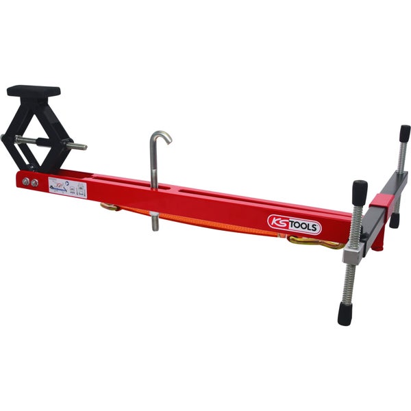 Motorbrücke von KS Tools zum Sichern und Ausrichten von Motoren