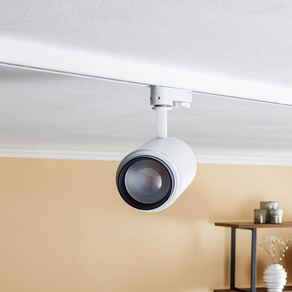 Arcchio LED Stromschienenstrahler Nanna in Weiß aus Aluminium (1 flammig, ) Arbeitszimmerleuchte