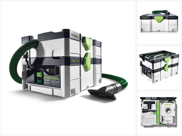 Festool CTL SYS Cleantec Absaugmobil 4,5l Staubkl. L ( 584173 ) + Tragegurt, Düsen, Saugschlauch