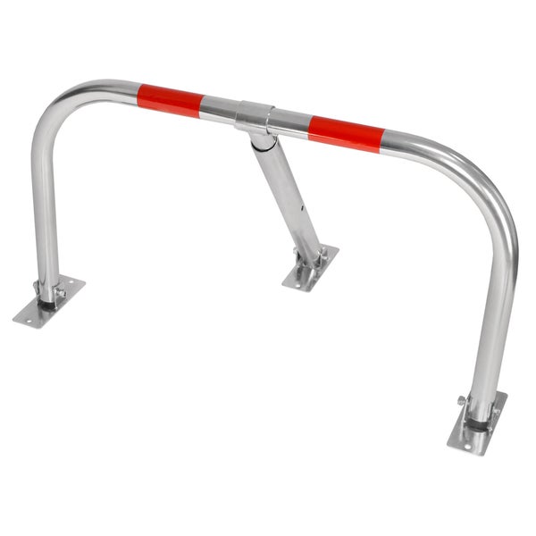 Detailansicht eines pulverbeschichteten Stahlprofils mit Informationen zu Materialstärke, nahtloser Verarbeitung, Haltbarkeit und Garantie