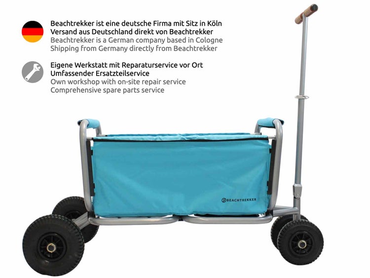 Bollerwagen von Beachtrekker mit großem Stauraum und Rädern