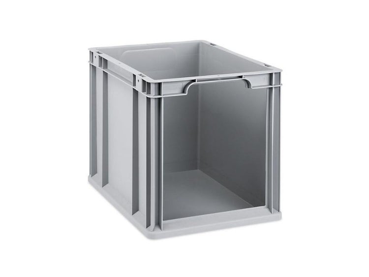 PROREGAL SuperSparSet 4x Eurobox NextGen Store HxBxT 32 x 30 x 40 cm 30 Liter Front Offen Eurobehälter Transportbox