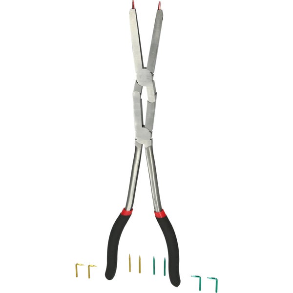 Sprengringzange mit verschiedenen Sprengringen