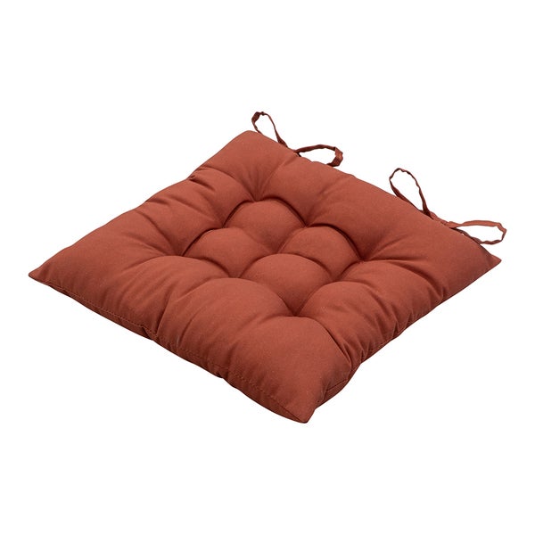 Sitzkissen Panama terra - Ca. 46x46 cm - 4er-Set