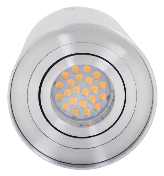 LED Einbaustrahler mit GU10/MR16 Fassung, maximal 50 Watt