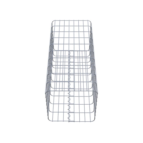 Gabionensäule 42 x 42 cm, MW 5 x 10 cm eckig - Höhe: 1,00 m