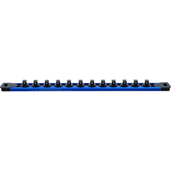 BGS Halteschiene für 12 Steckschlüssel-Einsätze magnetisch für Antrieb 10 mm (3/8) - 74550