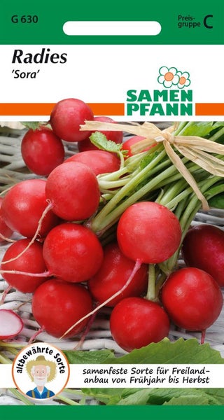 Radieschen 'Sora' Samenpackung