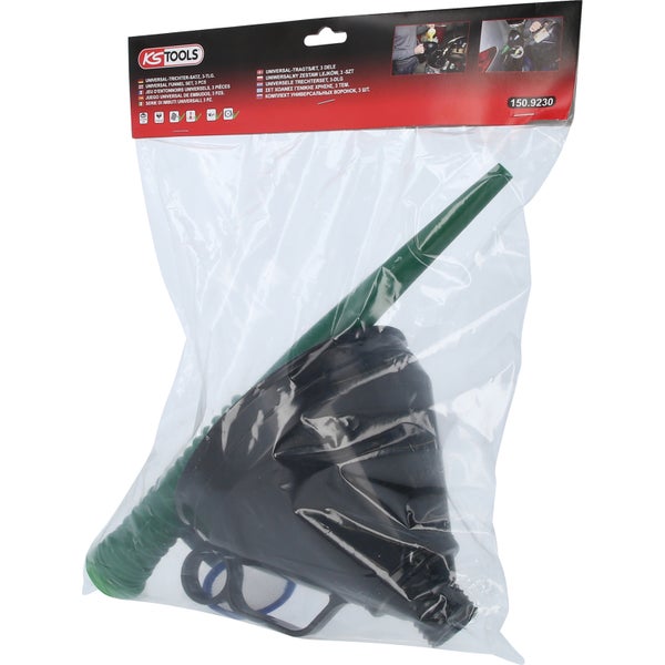 KS TOOLS Universal-Trichter-Satz 3tlg. - 150.9230