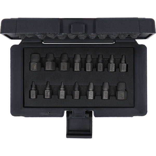 KS TOOLS Spiral-Schrauben- und Bolzenausdreher-Satz 15tlg. - 150.1385