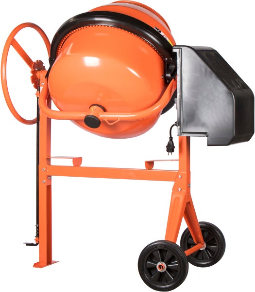 Betonmischer SIRL B135 – Zementmischmaschine 125L mit 650W Motor & Gusseisen-Zahnkranz