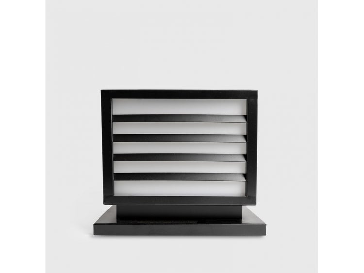 Außenleuchte mit integriertem Solarpanel Black 30x30x25cm- Maanta® Solar Qub