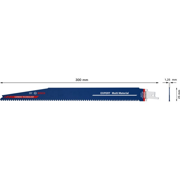 Bosch Expert Multi Material S 1256 XHM Säbelsägeblatt - 2608900394