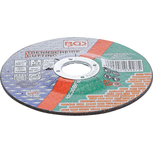 Trennscheibe mit 115 Millimeter Durchmesser für Steintrennarbeiten