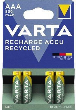 Varta AAA 800 mAh Akkus, 4er-Packung