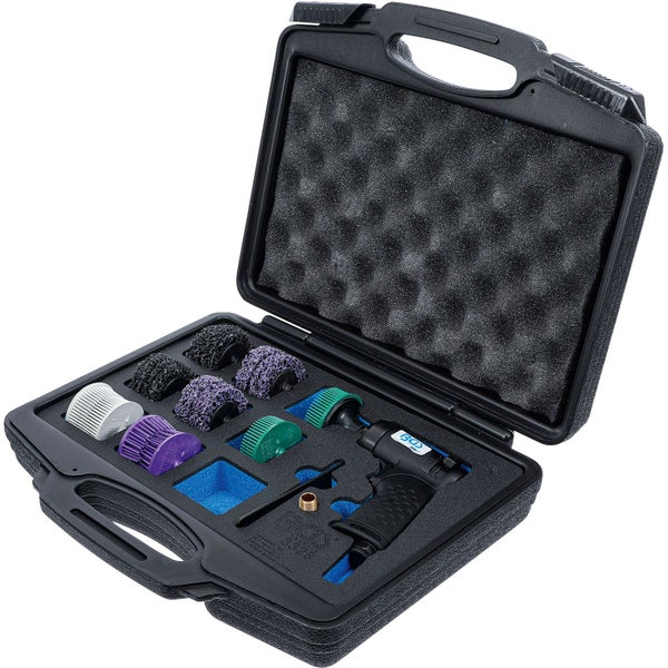 Druckluft-Karosserieschleifer-Set im Koffer
