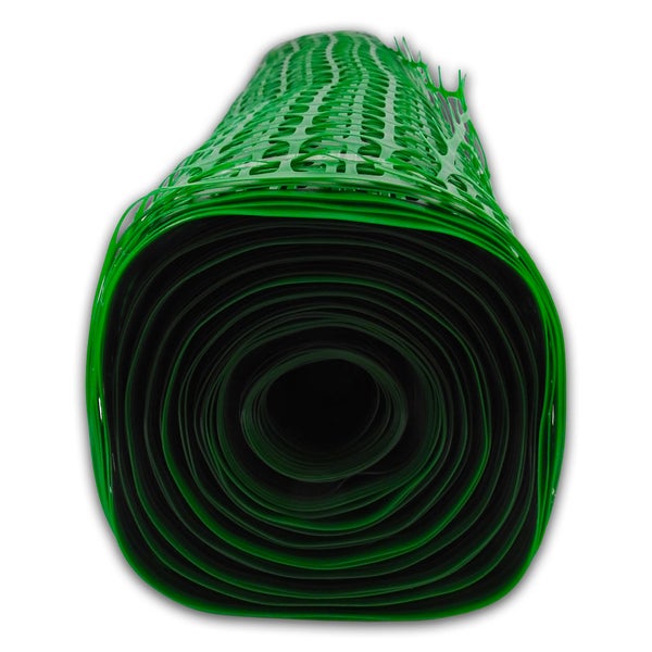 UvV HEAVY 12kg Fangzaun Absperrnetz Bauzaun Kunststoff 50x1m / grün
