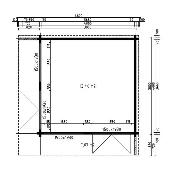 Garten mit Ziergräsern und Holzzaun