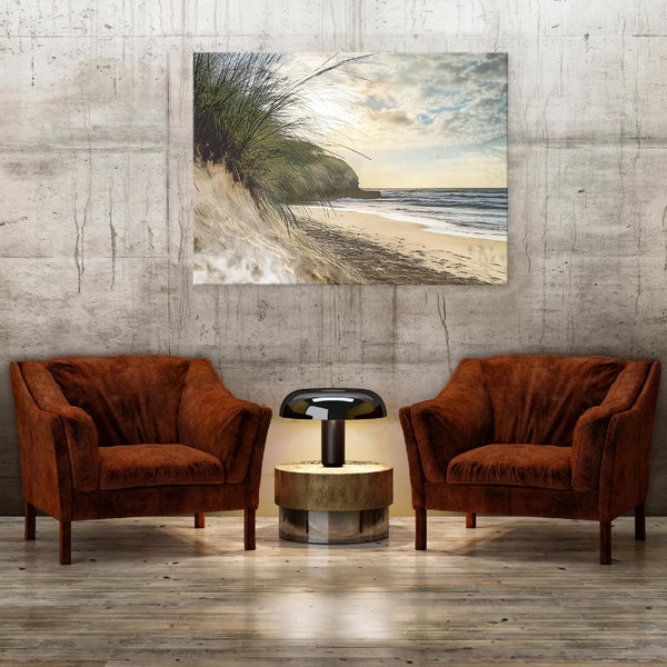 Bilder Strand Meer Leinwandbild Wandbild Wanddeko Schlafzimmer 120X80 cm