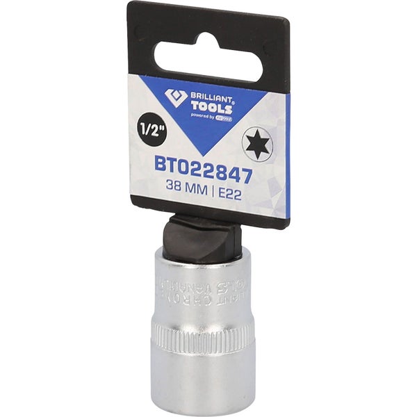 BRILLIANT TOOLS 1/2 Torx-E-Stecknuss E22 - BT022847