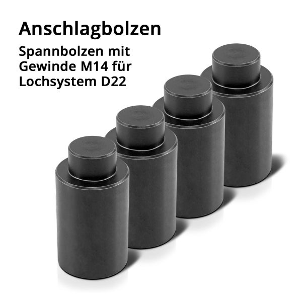 Magnetanschlag, stapelbar und universell einsetzbar, im Set