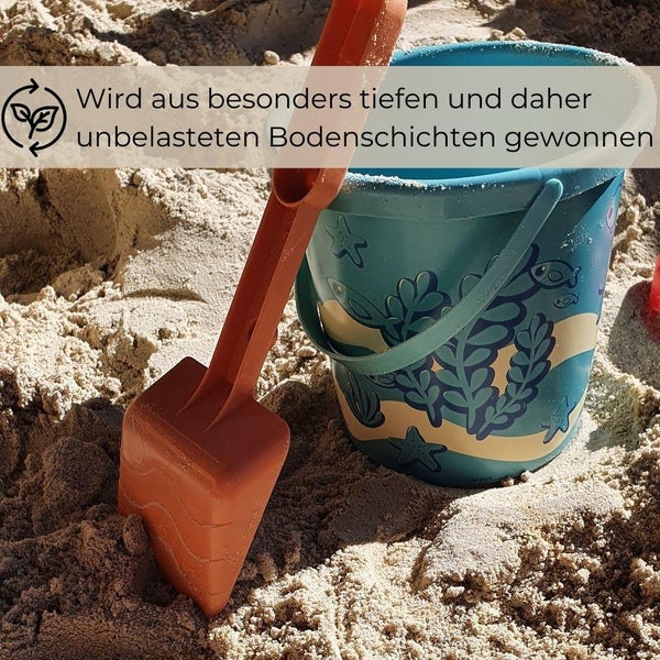 Spielsand Plus 25 Kg 0-2 mm TÜV Nord Spielkasten Sand für Sandkasten Kinderspielsand Quarzsand Staubfrei Tierabweisend