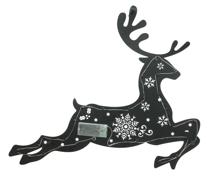 Dekoratives Rentier mit Beleuchtung für die Weihnachtszeit
