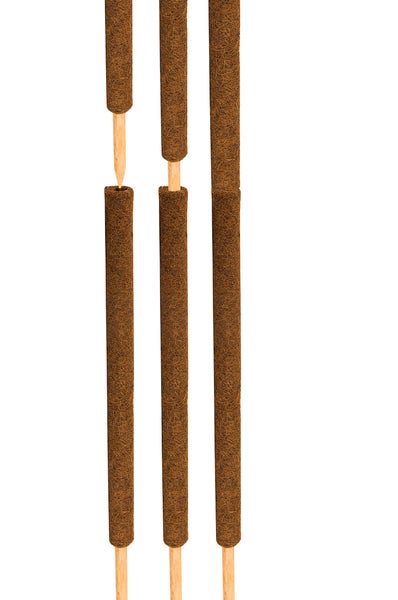 BigDean 4er Set Pflanzstäbe Kokos 110 cm - Monstera Rankhilfe Rankstäbe Stab Moosstäbe Pflanzenstäbe Kokosstäbe für Pflanzen - aus natürlicher Kokosfaser - verlängerbar