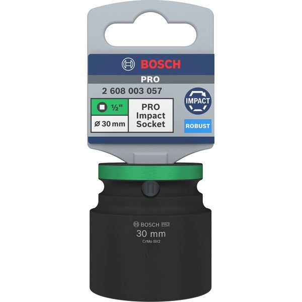 Bosch PRO Impact Socket 1/2 30 mm Standard - 2608003057