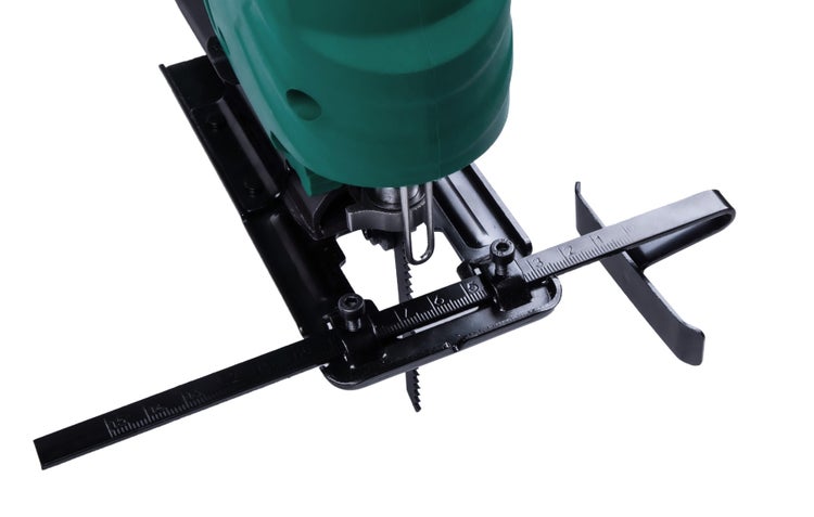VONROC Stichsäge elektrisch 550W - Pendelhubstichsäge mit Staubabsaugung, variable Schnittwinkel & Geschwindigkeit - inkl. 5 Sägeblätter