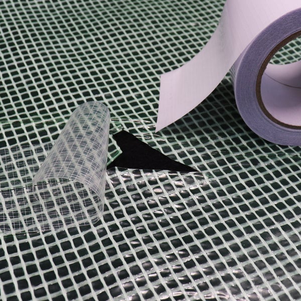 1x Reparaturklebeband I Gewächshausfolie Gitterfolie UV beständig 8cm x 15m