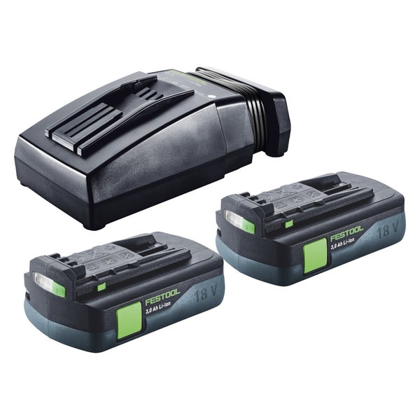 Festool Akku-Doppelpack mit Ladegerät