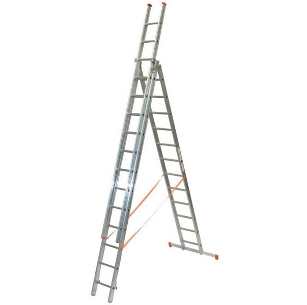 Facal Mehrzweckleiter 3-teilig GENIA S300 3x12 Sprossen