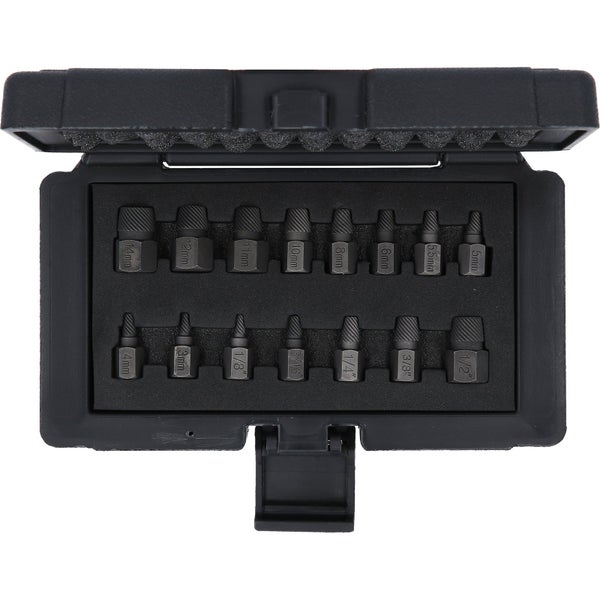 KS Tools Spiral Schrauben- und Bolzenausdreher Satz, 15-teilig