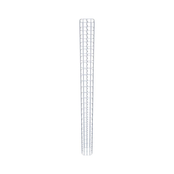 Gabionensäule 17 x 17 cm, MW 5 x 10 cm eckig - Höhe: 2,30 m