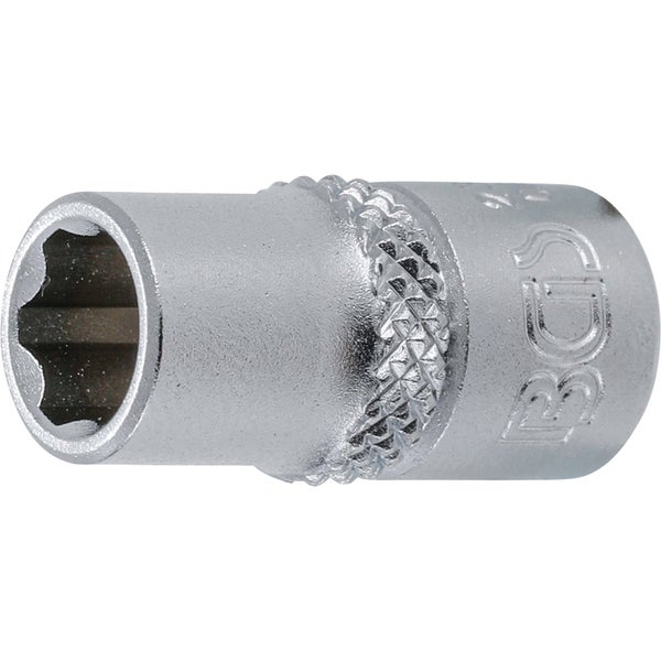 BGS Steckschlüssel-Einsatz Super Lock Antrieb Innenvierkant 6,3 mm (1/4) SW 7 mm - 2347