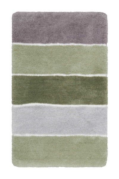 Badteppich Grün Grau Rio Marina Homie Living 70x120 cm