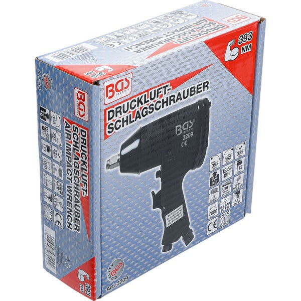 BGS Druckluft-Schlagschrauber 12,5 mm (1/2) 366 Nm - 3209