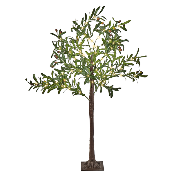 Künstlicher Olivenbaum mit Beleuchtung für den Innenbereich